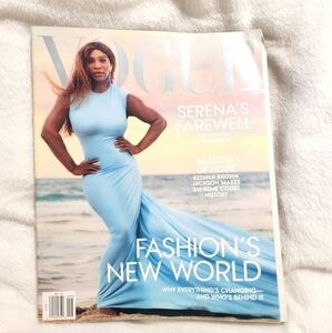 SERENA WILLIAMS‎ Vogue September 2022 Tennis Fashion Bible Magazine Nike Athlete